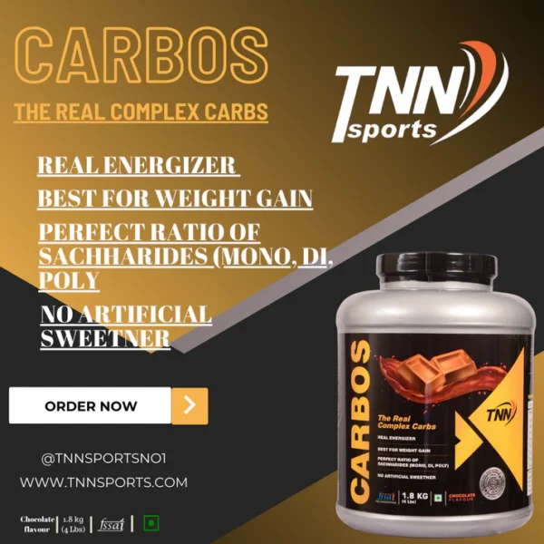 High Carbs & High Calorie Easy Digesting Weight Gainer Powder for Men & Women