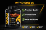 Gold Whey Protein Powder 2KG With Multi Flover - Image 3