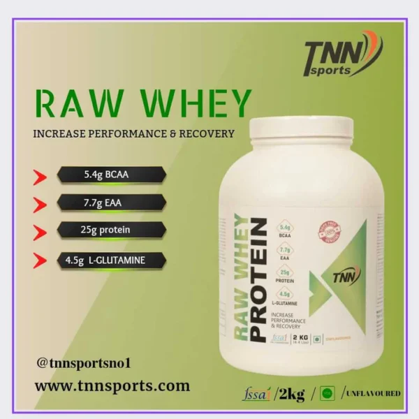 Raw Whey Protein Powder 2KG