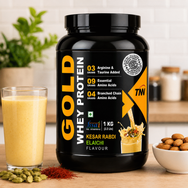 Gold Whey Protein Powder 1KG With Multi Flover