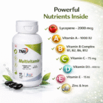 Multivitamin | True Vitamin For Men And Women With Antioxidant & Herbs Blend Vitamin C, D3, Zinc,Vitamin, Extract For Energy, Stamina & Immunity 60 Multivitamin Soft Gel Capsules - Image 4